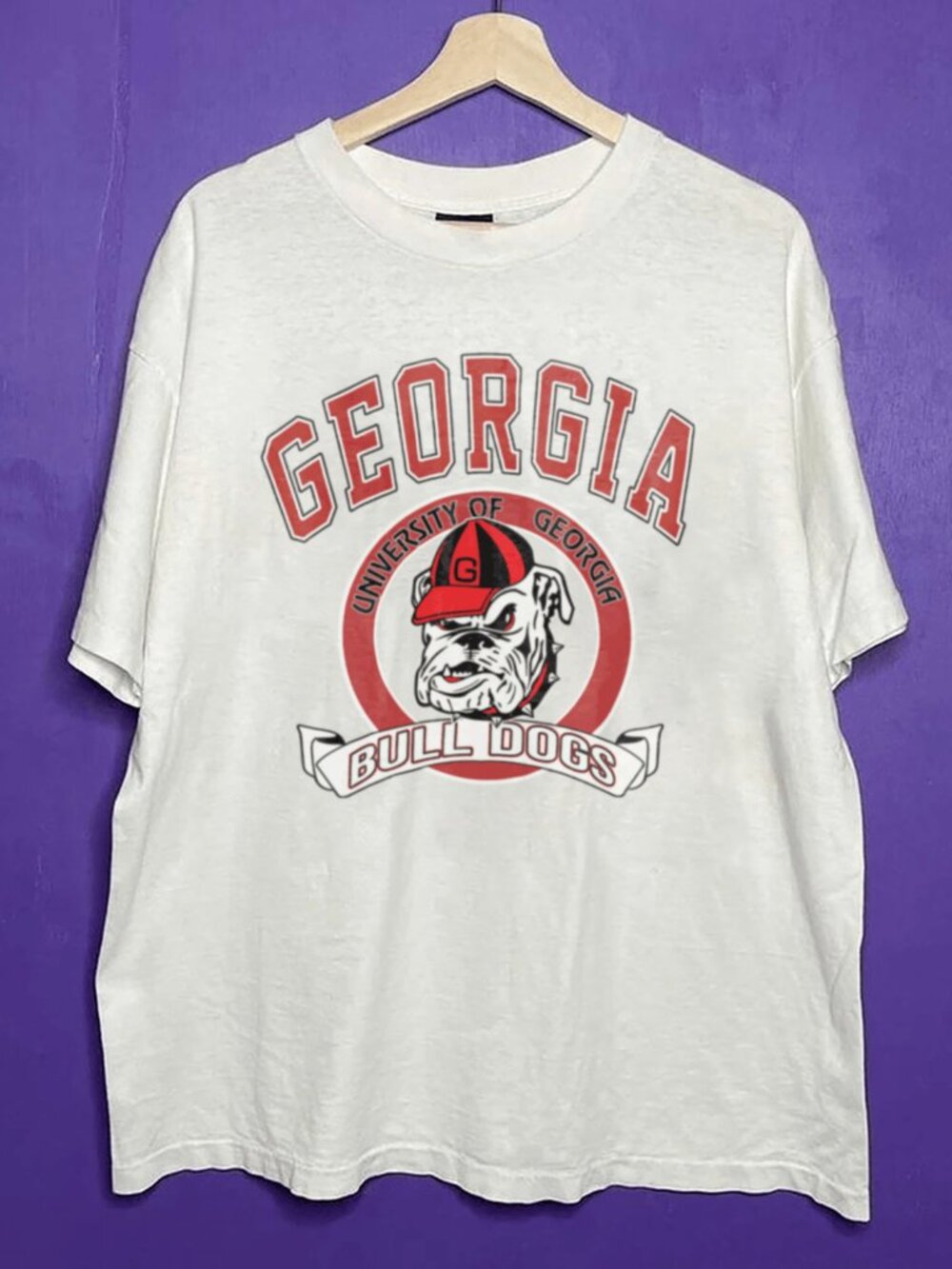 Vintage NCAA Georgia Bulldogs Shirt, University of Georgia Men Women Shirt Tee